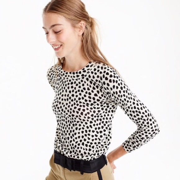 J. Crew Sweaters - J Crew Tippi Sweater in Cat Print